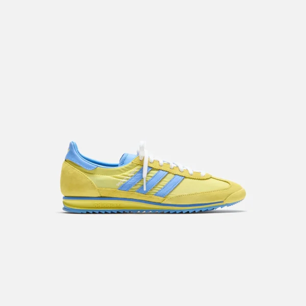 adidas x sporty rich sl 72 sneakers light yellow real blue cloud white - KITH-SHOP