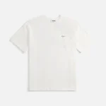 adish beidat white classic logo t shirt - KITH-SHOP