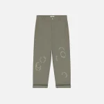 adish nafnuf grey cotton chino pants - KITH-SHOP