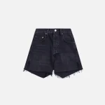 agolde dee super high rise denim shorts exhibit collection - KITH-SHOP