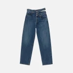 agolde intrigue broken waistband jeans - KITH-SHOP