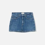 agolde liv fascinate mini skirt - KITH-SHOP