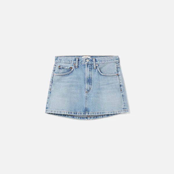 agolde liv revival mini skirt - KITH-SHOP