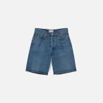 agolde low rise denim shorts spiral design - KITH-SHOP