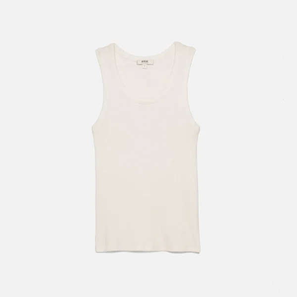 agolde white poppy tank top - KITH-SHOP