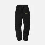 aim leon dore black logo sweatpants - KITH-SHOP