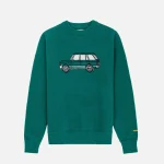 aim leon dore botanical green sport utility sweater - KITH-SHOP