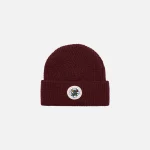 aim leon dore burgundy waffle stitch beanie - KITH-SHOP