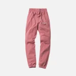 aim leon dore dusty pink logo camper pants - KITH-SHOP