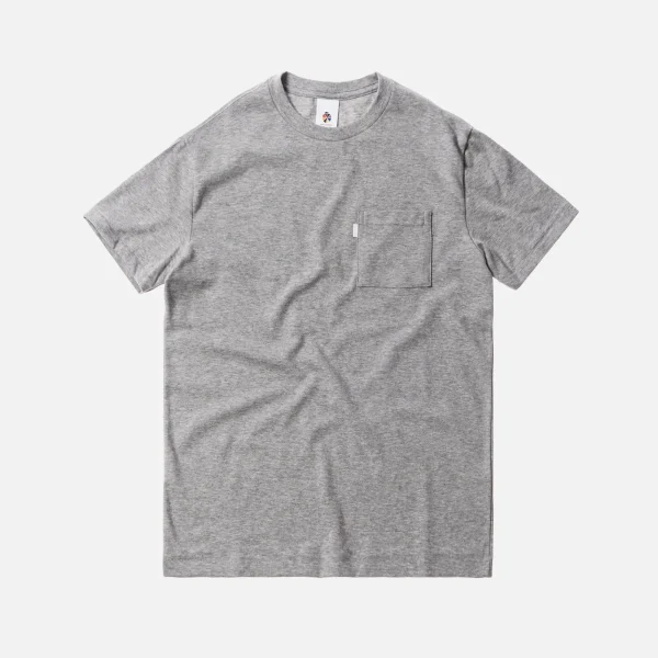 aim leon dore grey pocket tee - KITH-SHOP