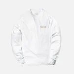 aim leon dore long sleeve logo tee white - KITH-SHOP