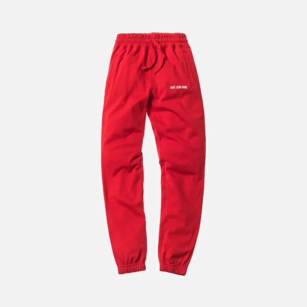 aim leon dore red logo camper pants - KITH-SHOP