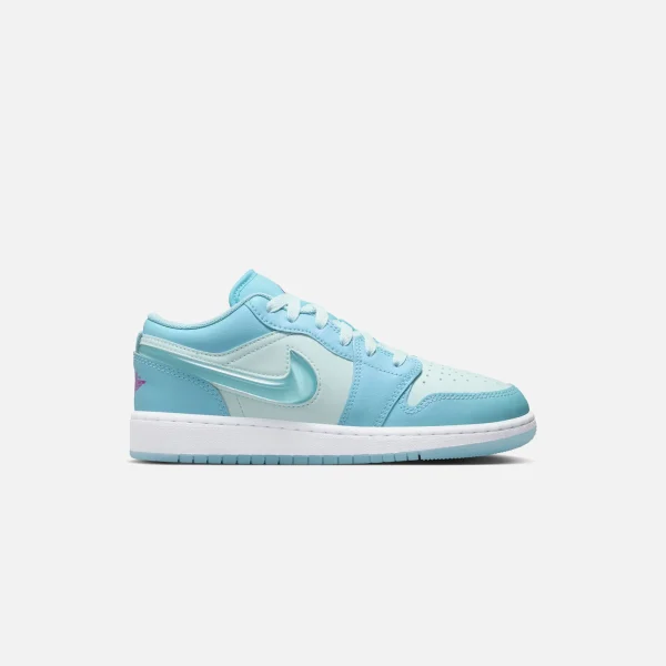 air jordan 1 low se aquarius blue glacier blue hyper violet for girls - KITH-SHOP