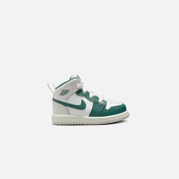 air jordan 1 mid se white oxidized green neutral grey - KITH-SHOP