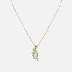 alan crocetti green gold melting necklace - KITH-SHOP