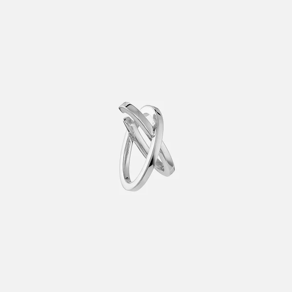 alan crocetti silver mini space ear cuff left - KITH-SHOP