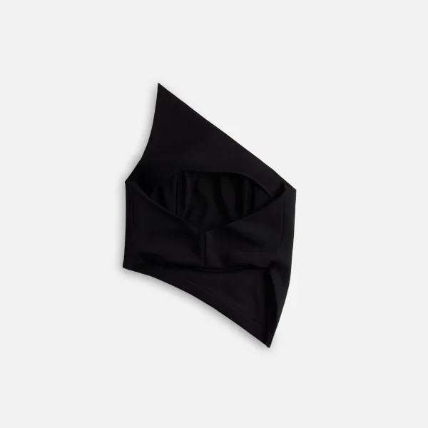 alexander wang black asymmetric strapless pointed hem top - KITH-SHOP