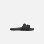 alexander wang black aw pool slide sandals - KITH-SHOP