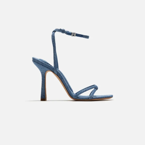 alexander wang dahlia 105 vintage light indigo sandal - KITH-SHOP