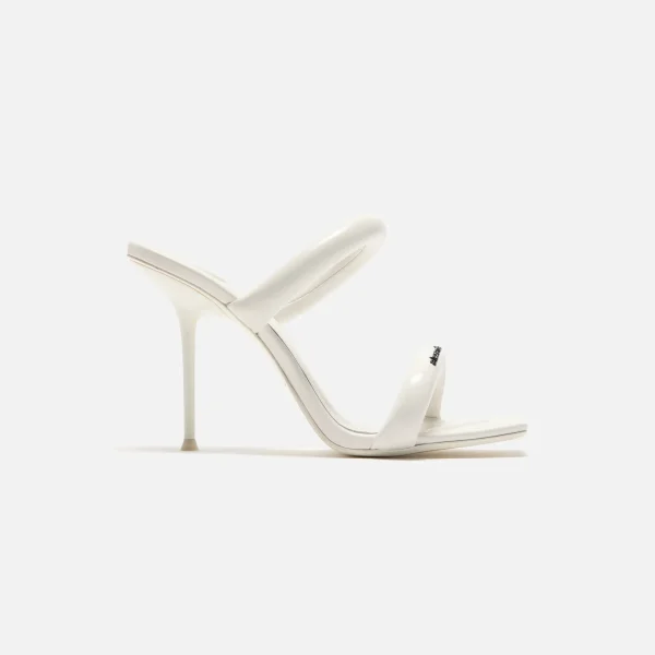 alexander wang julie tubular sandal in white - KITH-SHOP