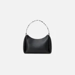 alexander wang marquess medium hobo bag in black - KITH-SHOP