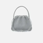 alexander wang ryan small silver crossbody bag - KITH-SHOP