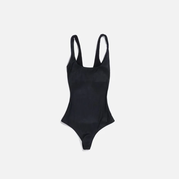 alix mott black tricot jersey bodysuit - KITH-SHOP