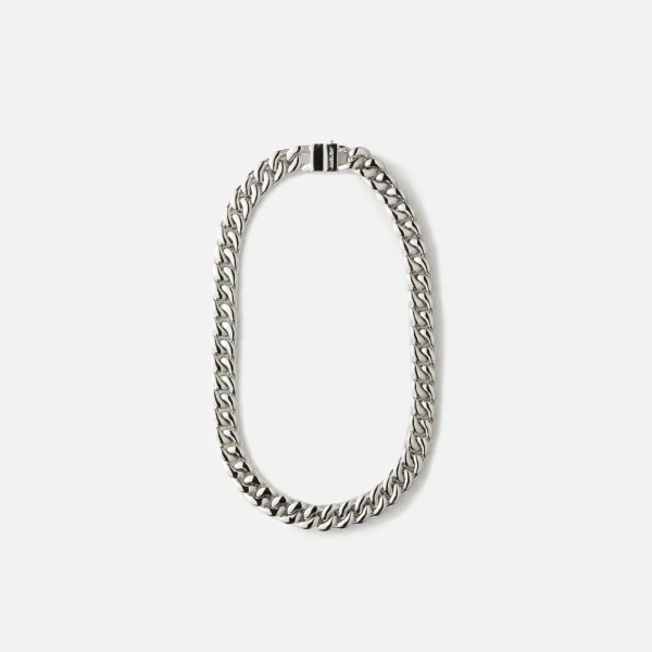 ambush classic chain necklace 7mm silver finish - KITH-SHOP