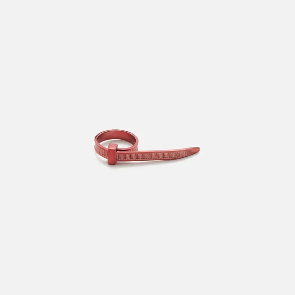 ambush red zip tie ring - KITH-SHOP