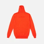 ambush turtle neck emboss knit sweater vibrant orange - KITH-SHOP