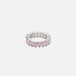 amy shehab pink crystal baguette ring - KITH-SHOP