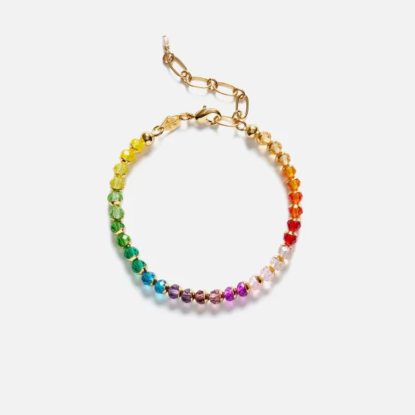 anni lu rainbow multi tennis bracelet kinda chic - KITH-SHOP