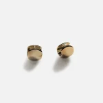 annika inez gold cigar band hoop earrings - KITH-SHOP