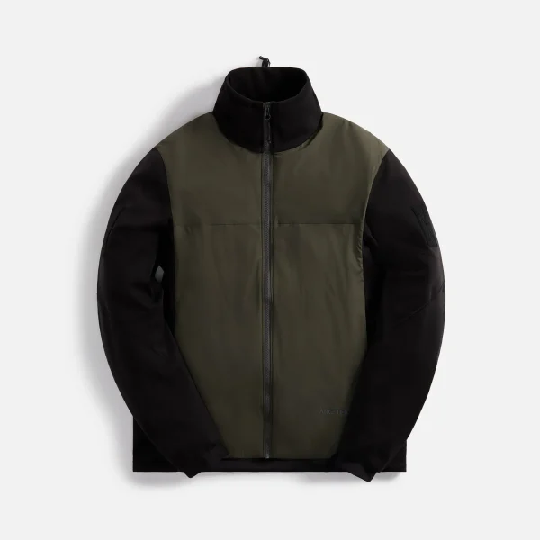 arc teryx borealis hybrid jacket chex design - KITH-SHOP