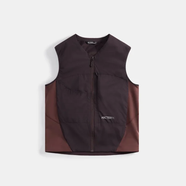 arc teryx system a chexa hybrid vest in polaris - KITH-SHOP