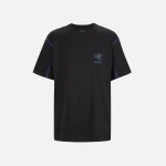 arc teryx system a copal graphic tee black vitality - KITH-SHOP