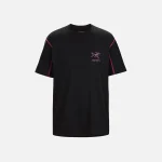 arc teryx system a copal short sleeve tee black - KITH-SHOP