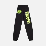 ashley williams power nap joggers black with yellow accent - KITH-SHOP