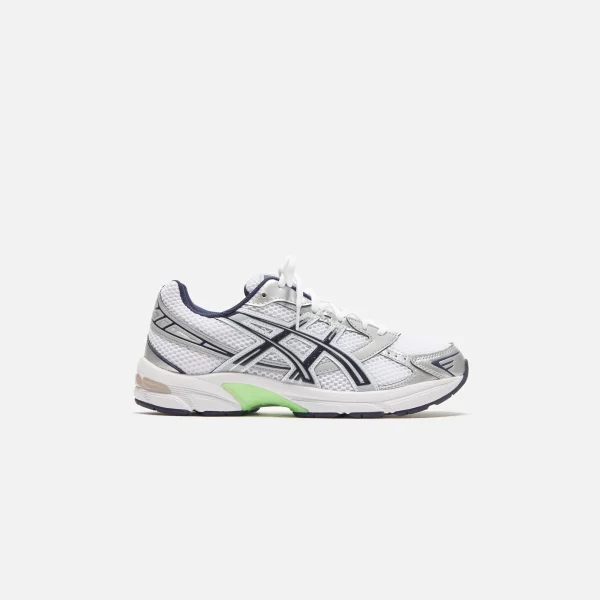 asics gel 1130 running shoes white mid grey - KITH-SHOP