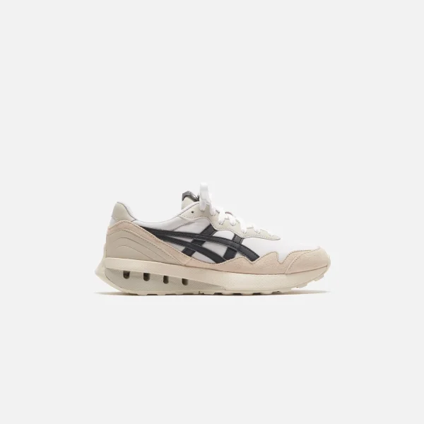 asics jogger x81 running shoes white and smoke grey - KITH-SHOP