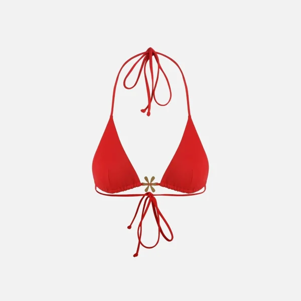 asta resort juliana bikini top in rosso - KITH-SHOP