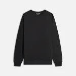 auralee ultra soft high gauge black sweater - KITH-SHOP