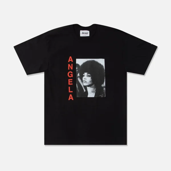 awake ny angels davis graphic tee black - KITH-SHOP