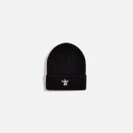 awake ny black crown cable knit beanie - KITH-SHOP