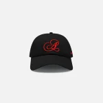 awake ny black script logo adjustable hat - KITH-SHOP