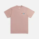 awake ny brown charm logo printed t shirt - KITH-SHOP