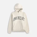 awake ny heather grey snake skin applique hoodie - KITH-SHOP