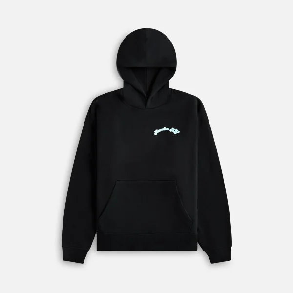 awake ny logo twill black hoodie - KITH-SHOP