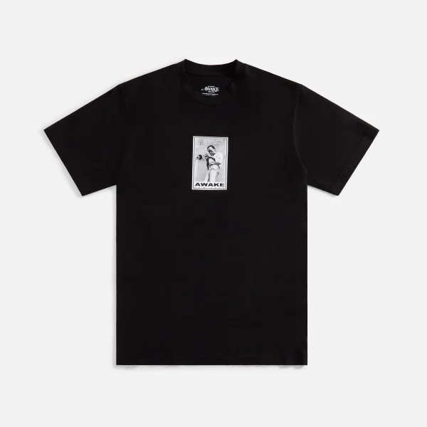 awake ny miles davis graphic print tee black - KITH-SHOP