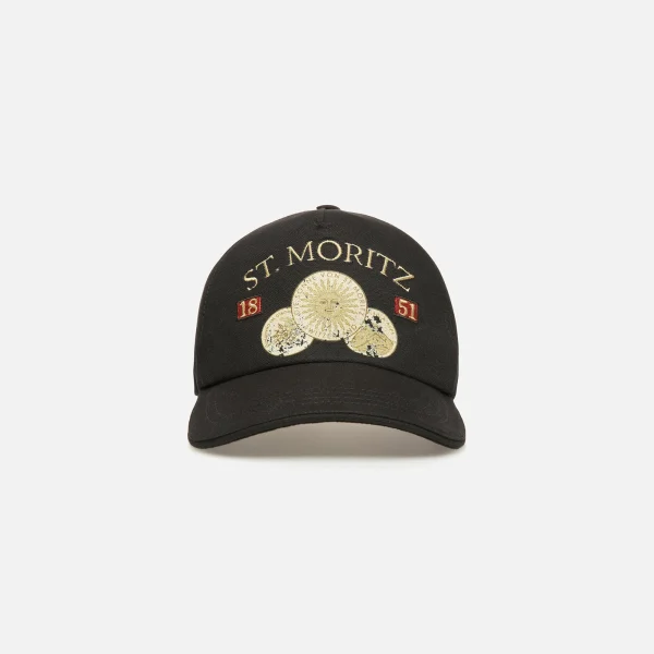 bally st moritz black baseball cap - KITH-SHOP